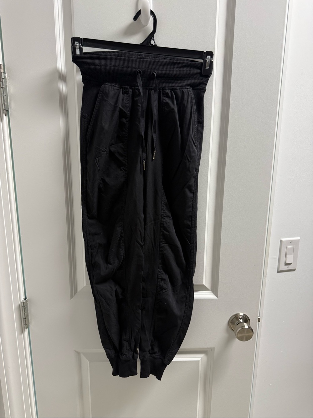 lululemon athletica Black Track Joggers